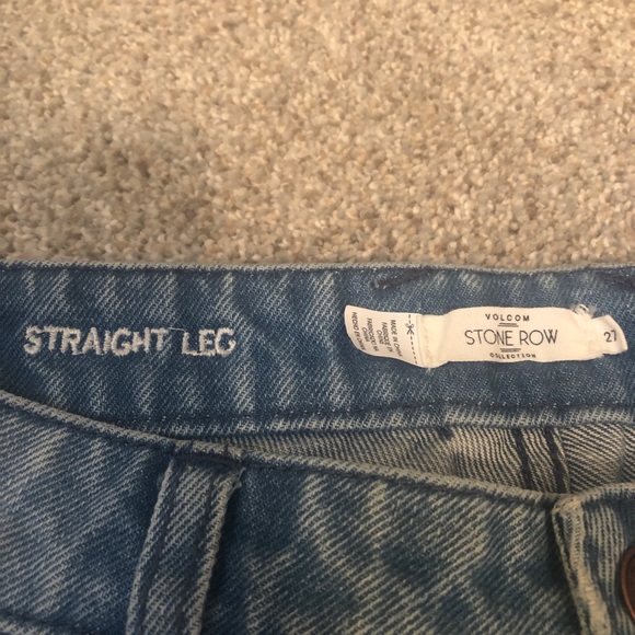 Volcom “Stone Row” Straight & Destroyed Jeans - Picture 2 of 4